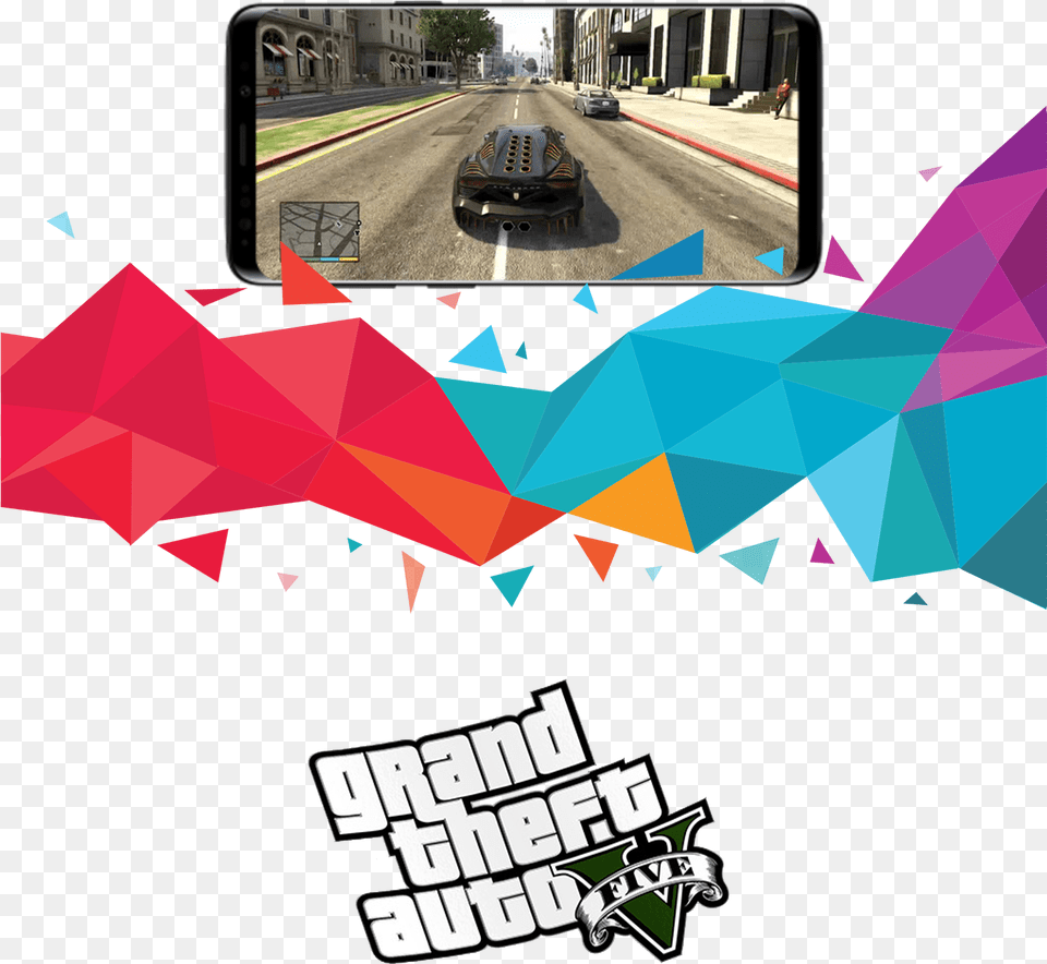 Gta 5 Android Grand Theft Auto, Advertisement, Art, Graphics, Poster Free Transparent Png