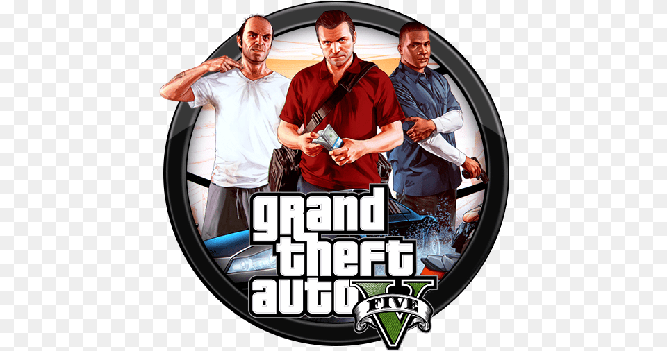 Gta 5 Full Version Pc Game Play Gta 5 In Chrome, Photography, Person, People, Man Free Transparent Png