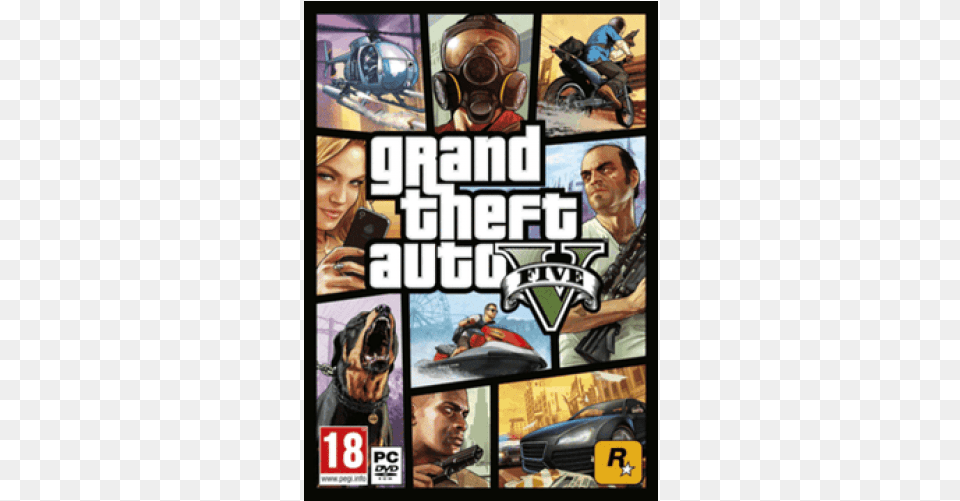 Gta 5 Grand Theft Auto V, Publication, Book, Comics, Adult Free Transparent Png