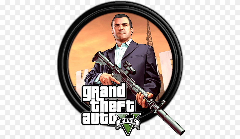 Gta 5 Mobile Appfam Net, Weapon, Firearm, Photography, Rifle Png