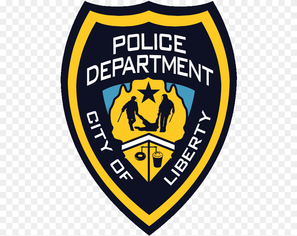 Gta 5 Police Logo Image Haleakala, Badge, Symbol, Person, Adult Free Png Download