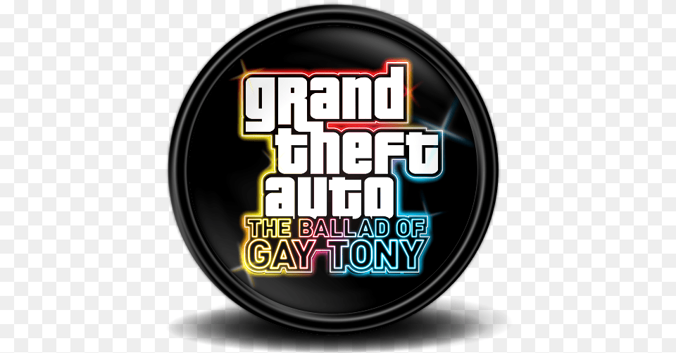 Gta Ballad Of Gay Tony Icon, Light, Text, Photography Png Image