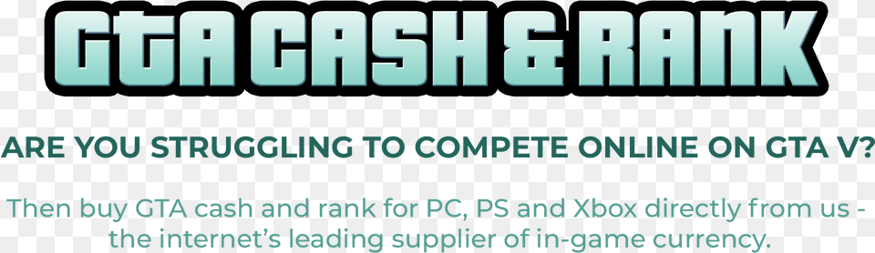 Gta Cash Amp Rank Promo Gta, People, Person, Text Free Png