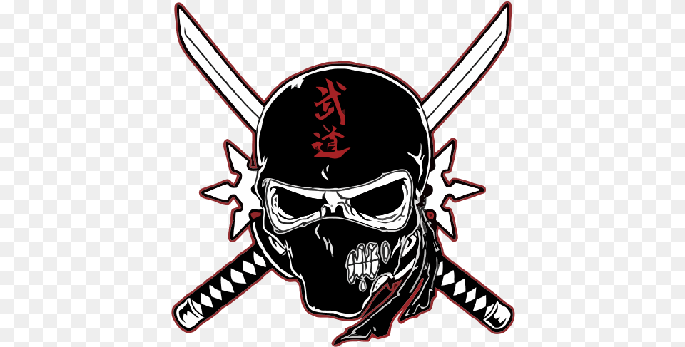 Gta Emblem Upload Service And Red Dead Ninja Skull, Person, Pirate, Animal, Fish Free Png Download