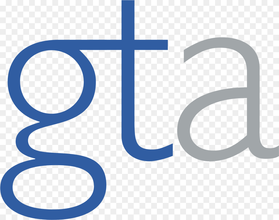 Gta Logo Electric Blue, Symbol, Text Png Image