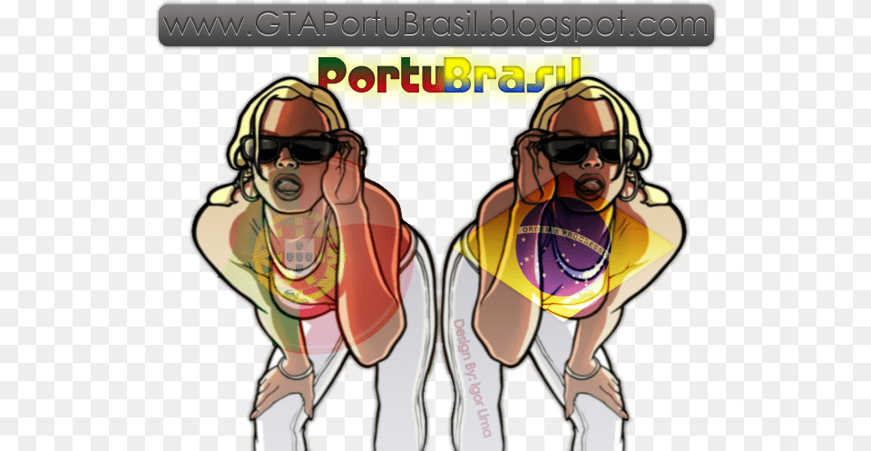 Gta Portubrasil Gta San Andreas, Accessories, Sunglasses, Book, Comics Free Transparent Png
