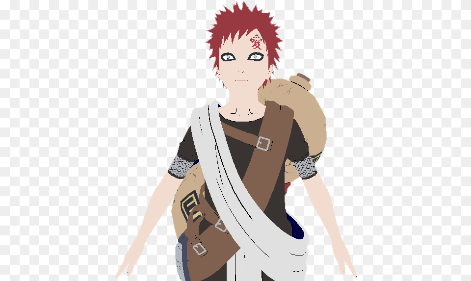 Gta Sa Anime Mods Gaara Kid Fictional Character, Person, Book, Comics, Publication Png