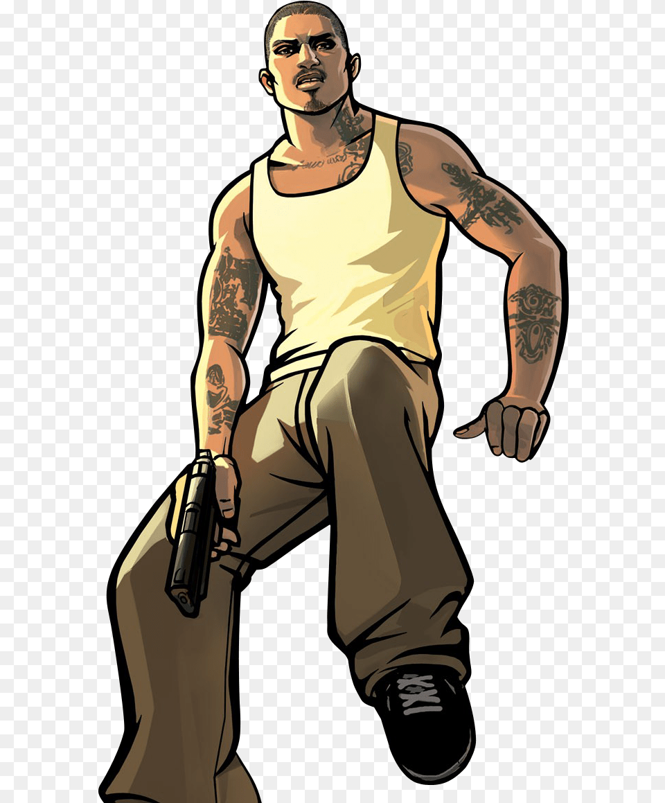 Gta San Andreas Cj Gta San Andreas, Adult, Skin, Person, Man Png