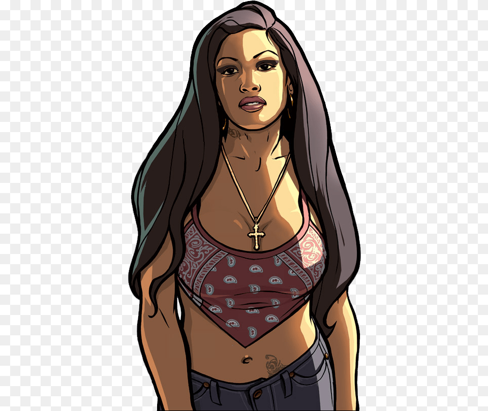 Gta San Andreas Intro Girl, Woman, Adult, Person, Female Png