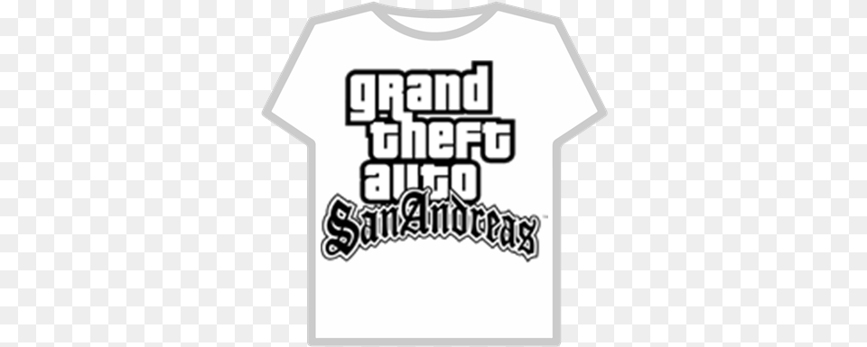 Gta San Andreas Logo Now Cheaper Then, Clothing, T-shirt, Shirt Png Image