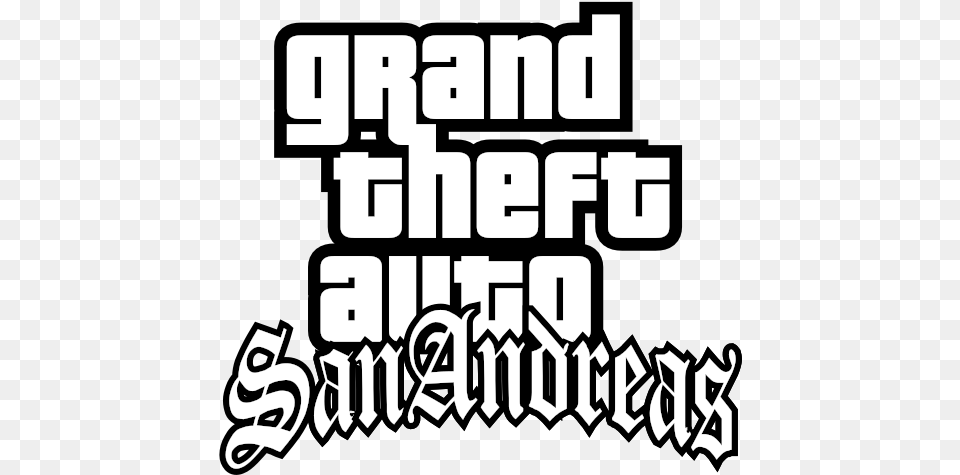Gta San Andreas Logo Vector, Letter, Text, Scoreboard, People Png
