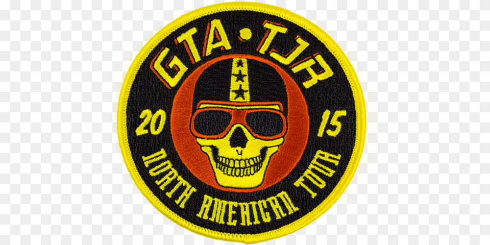 Gta Tjr Tour Patch Online Store Apparel Allegheny County Office, Badge, Logo, Symbol, Ball Png