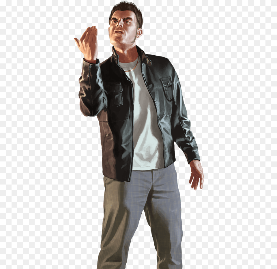 Gta V Characters Gta Online Characters, Jacket, Person, Body Part, Clothing Free Transparent Png