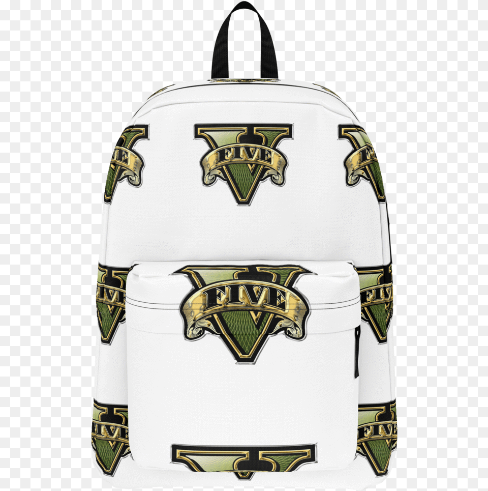 Gta V Logo Backpack Backpack, Bag, Car, Transportation, Vehicle Free Png Download