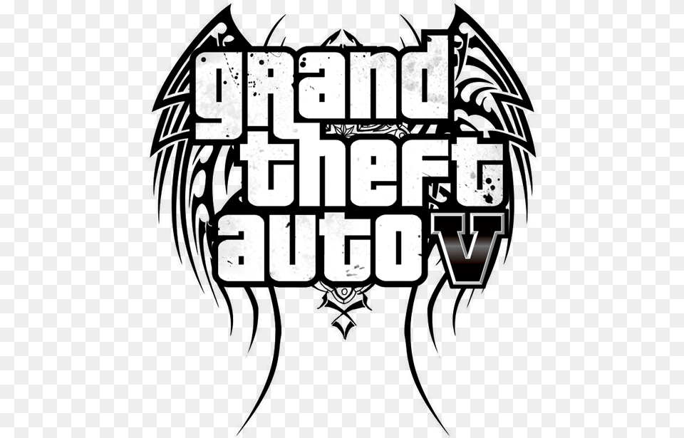 Gta V Logo Grand Theft Auto, Text, Scoreboard Free Png Download
