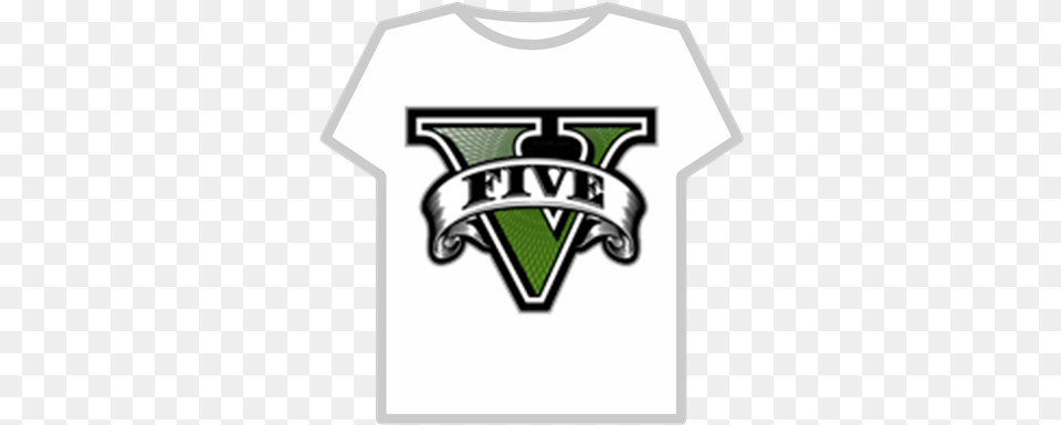 Gta V Logo Shirt Gta V Logo, Clothing, T-shirt, Symbol Free Png Download