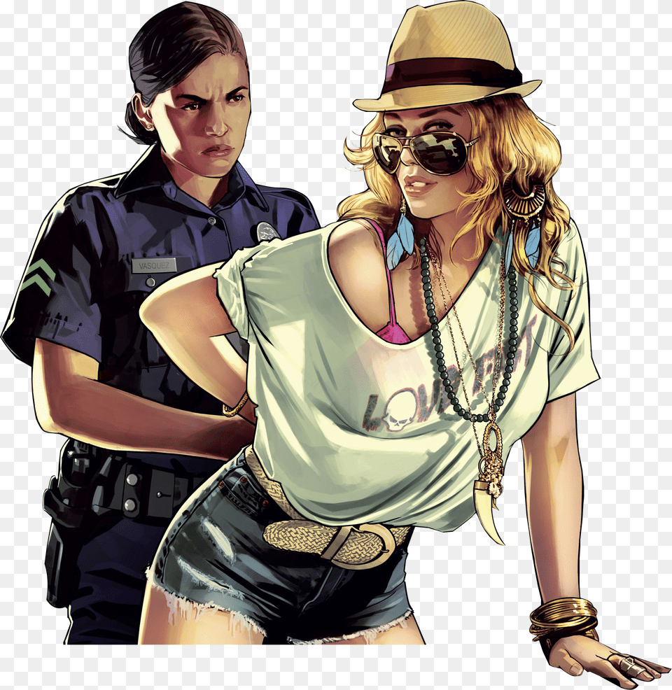 Gta V Wallpapers Phone, Accessories, Sunglasses, Shorts, Person Free Transparent Png