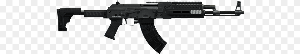 Gta V Weapons Database Blacked Out Ak, Firearm, Gun, Rifle, Weapon Free Png