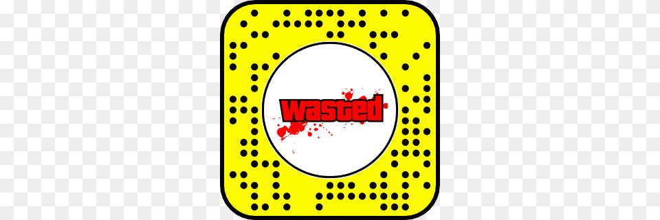 Gta Wasted Lense With Working Slow Mo And Sound, Pattern, Sticker, Logo Free Png