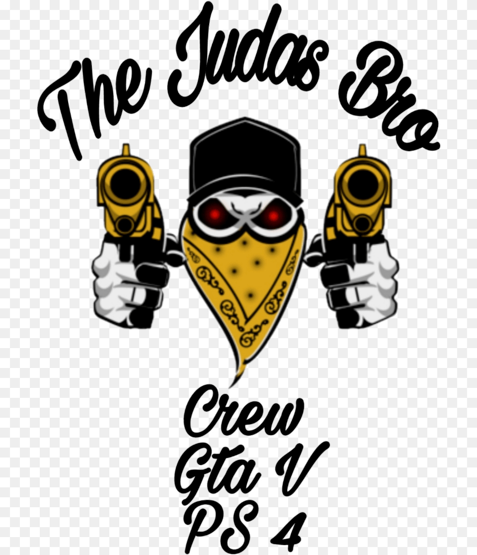 Gtaonline Gtav Gta5 Crew Sticker By Martnez Gus Language, Firearm, Weapon, Gun, Handgun Free Png