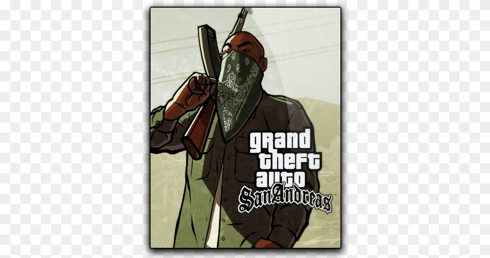 Gtasanandreas Icon 512x512px Gta San Andreas, Adult, Person, Man, Male Png