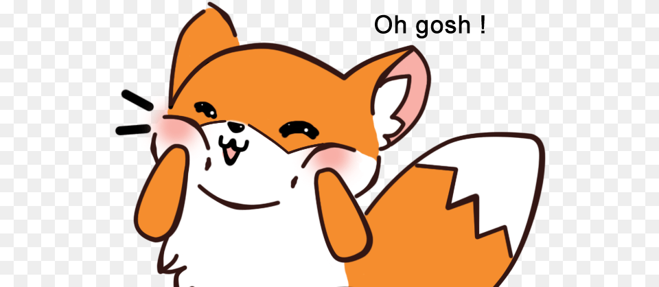 Gtgt Kawaii Fox, Baby, Person, Cartoon Free Transparent Png