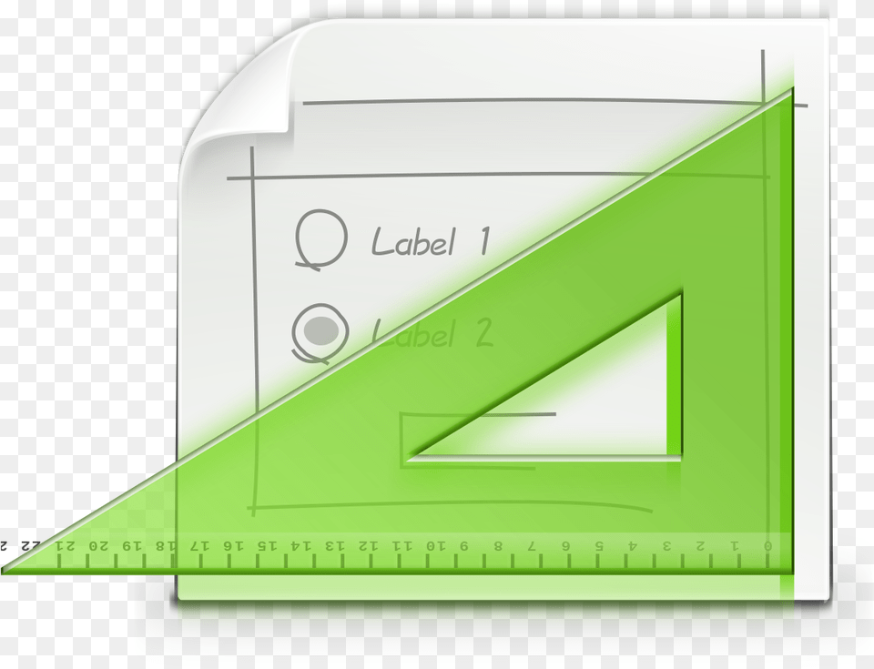 Gtk Glade Logo, Mailbox, Triangle Png