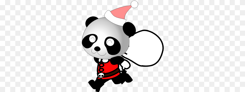Gtsport Christmas Panda, Nature, Outdoors, Snow, Snowman Free Png Download