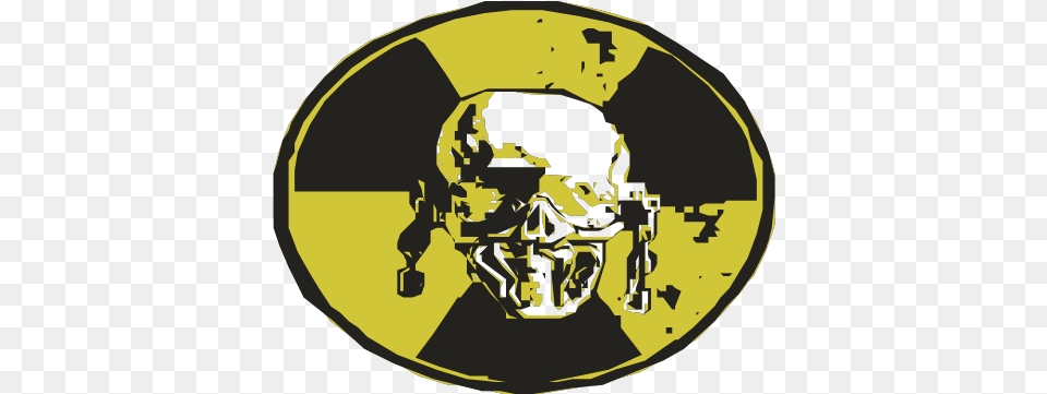 Gtsport Radioactive Skull, Symbol, Ct Scan, Logo Free Png