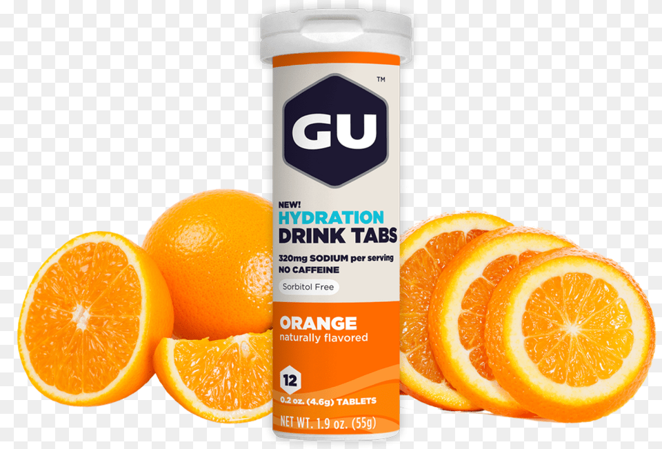 Gu Hydration Drink Tabs Orange Gu Hydration Drink Tabs Orange, Produce, Citrus Fruit, Food, Fruit Free Png