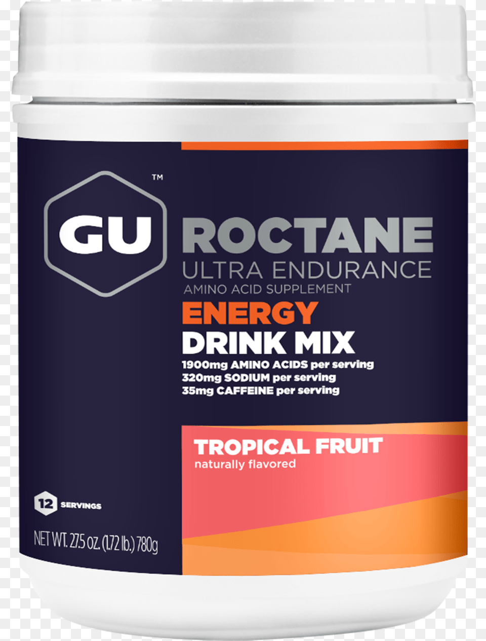 Gu Roctane Energy Drink Mix Roctane Energy Drink, Bottle, Can, Tin, Cosmetics Free Png Download