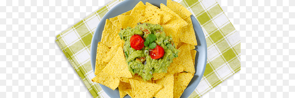 Guac Hacks Guacamole Chips Background, Food, Snack, Dining Table, Furniture Free Transparent Png