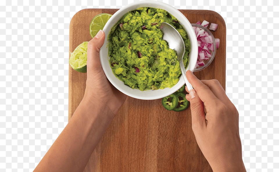 Guacamole, Spoon, Cutlery, Adult, Person Free Png