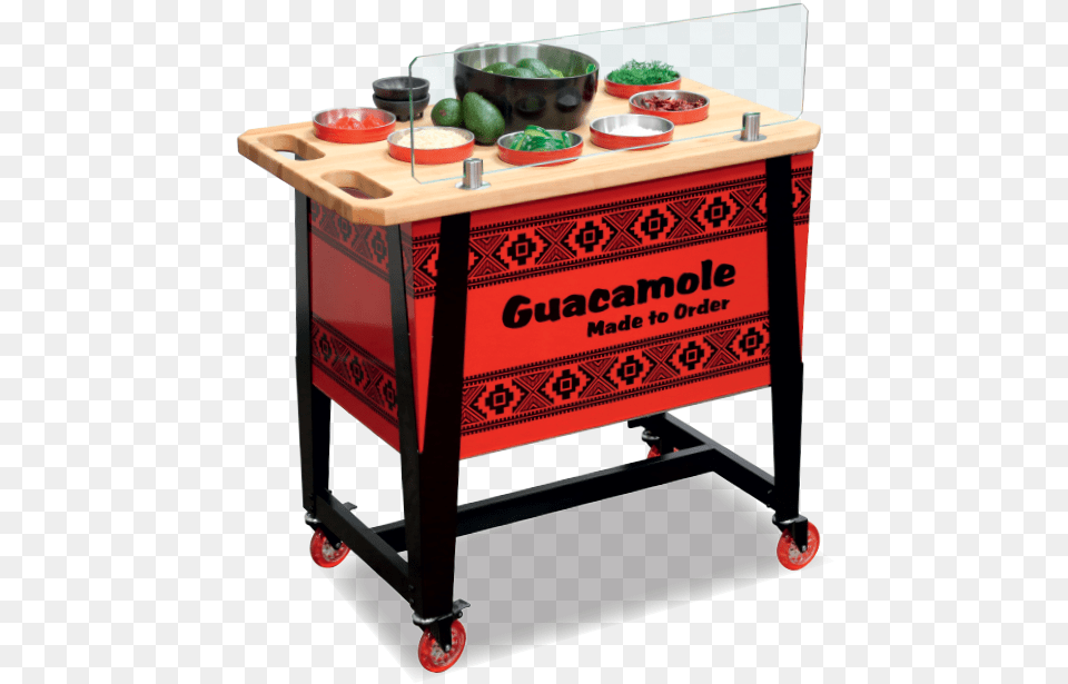 Guacamole Cart Economy Restaurant Equipment Amp Supply Company, Indoors, Table, Furniture, Kitchen Island Png Image