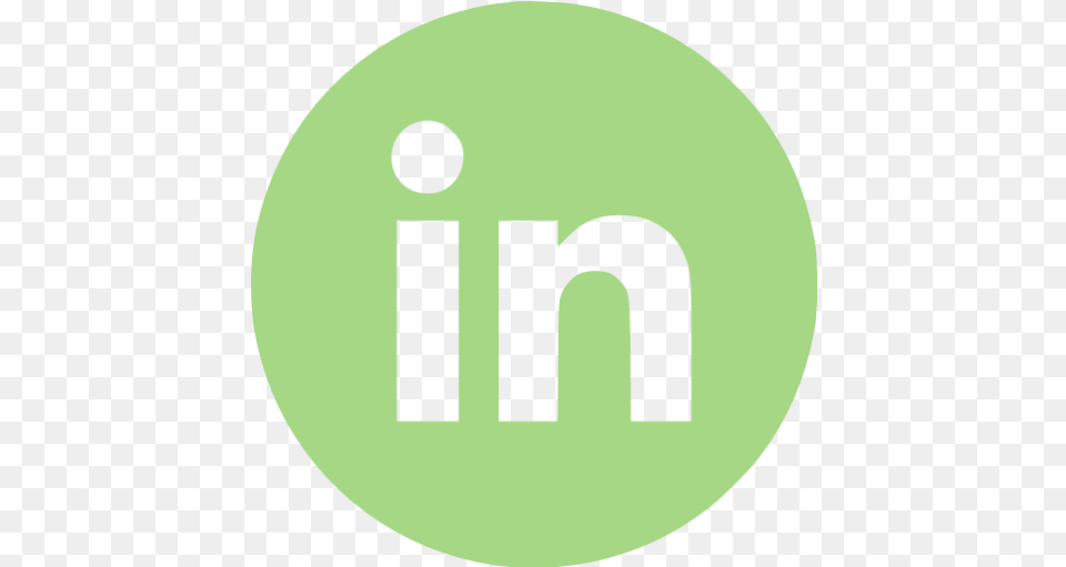 Guacamole Green Linkedin 4 Icon Guacamole Green Site Linkedin Logo Circle Green, Disk, Symbol Free Png