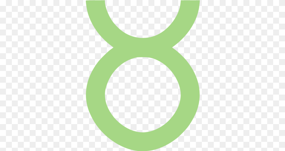 Guacamole Green Taurus 2 Icon Guacamole Green Zodiac Circle, Symbol, Text Png