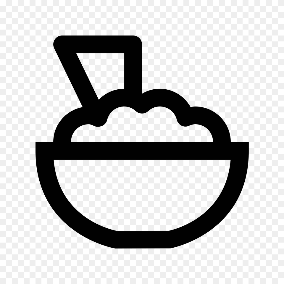 Guacamole Icono, Gray Png Image