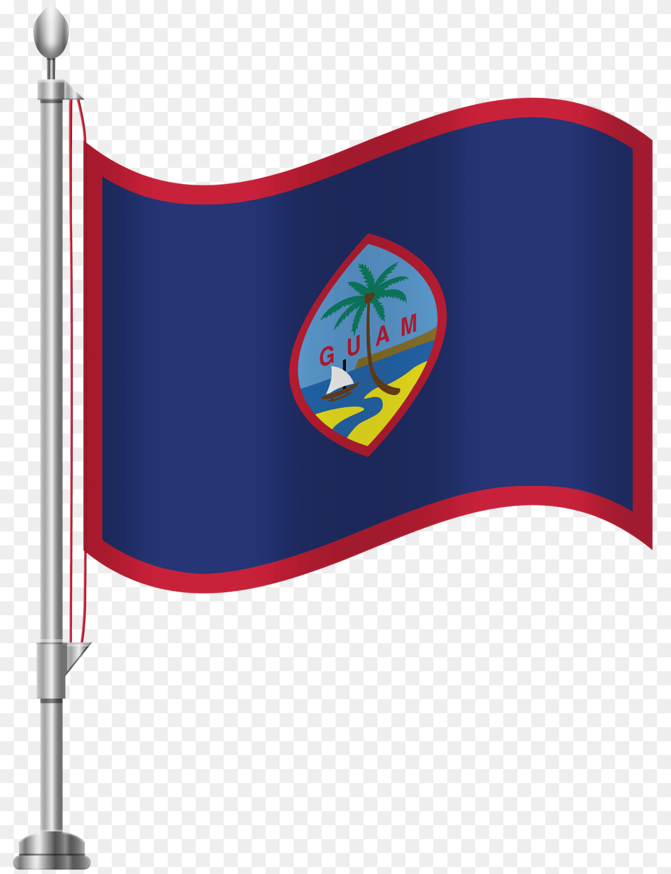 Guam Flag Clip Art Png Image
