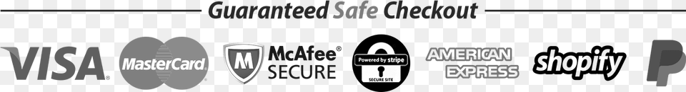 Guarantee Safe Checkout Black, Logo Png Image