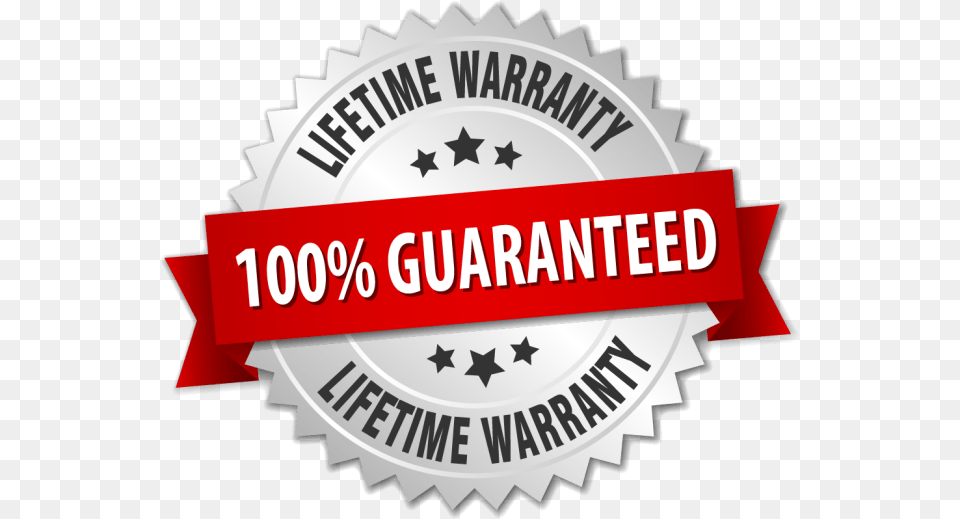 Guaranteed Lifetime Warranty Label, Logo, Badge, Symbol, Dynamite Png Image