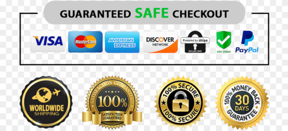 Guaranteed Safe Check Out, Badge, Logo, Symbol, Text Png