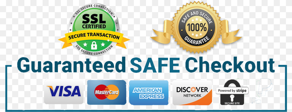 Guaranteed Safe Checkout, Logo, Badge, Symbol, Scoreboard Free Png Download