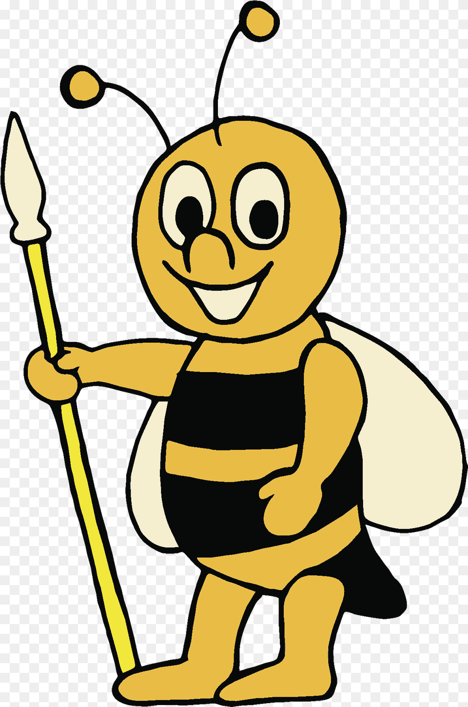Guard Bee Guard Bee Cartoon, Baby, Person, Animal, Honey Bee Free Png Download