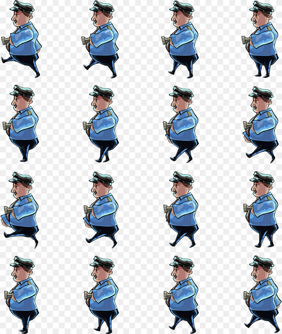 Guard Cartoon, Person, People, Adult, Man Free Transparent Png