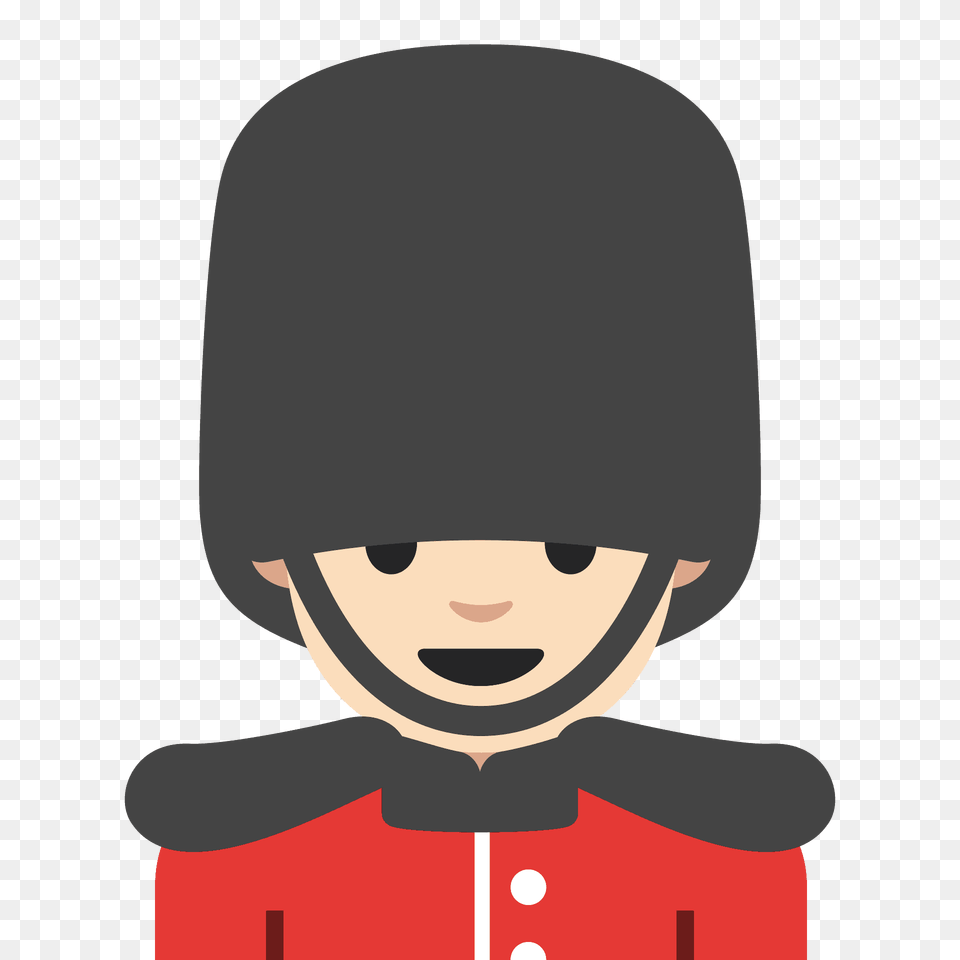 Guard Emoji Clipart, Clothing, Hat, Person, Face Free Png Download