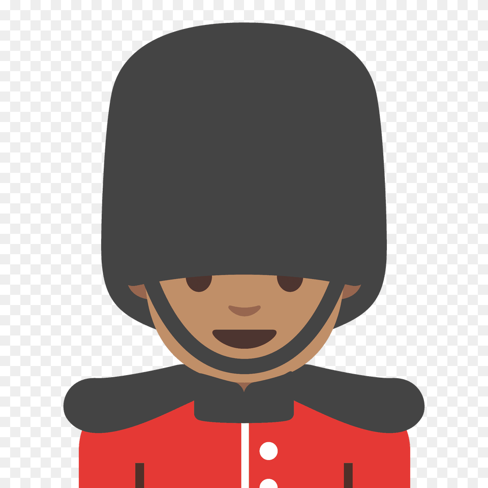 Guard Emoji Clipart, Clothing, Hat, Person, Face Png Image