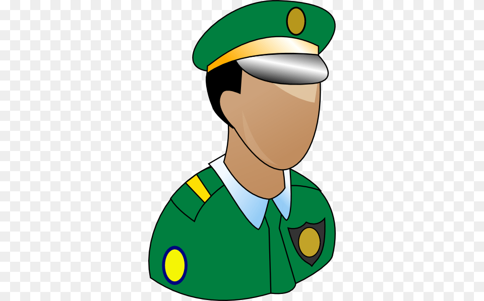 Guard Green Clip Arts For Web, Captain, Officer, Person Free Png