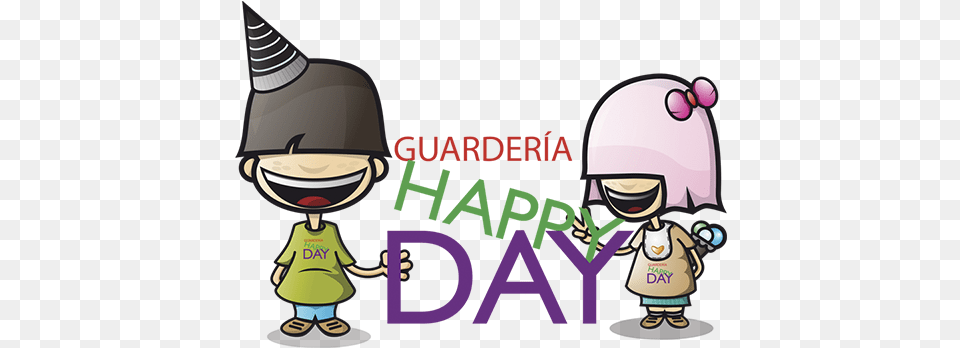 Guardera Happy Day Euclidean Vector, Clothing, Hat, Book, Comics Png