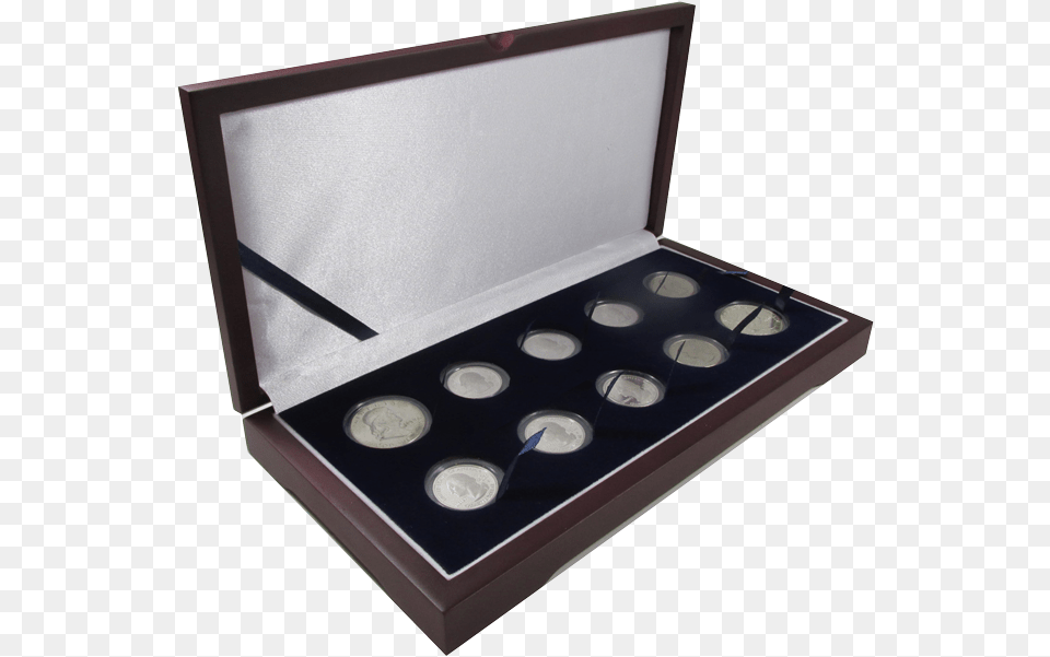 Guardhouse Wood Display Box For 10 Coin Capsules Two Half Dollar, Accessories, Formal Wear, Tie, Furniture Png