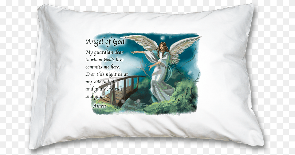 Guardian Angel Prayer Pillowcase Gospel August 5 2018, Cushion, Home Decor, Pillow, Adult Free Transparent Png